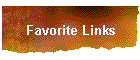 Favorite Links